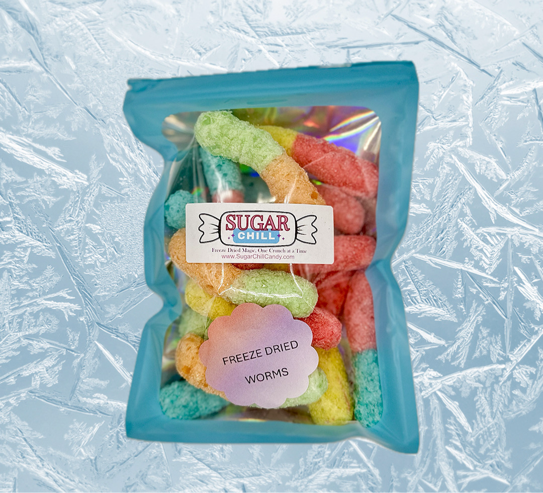 Freeze Dried Sour Not-So-Gummy Worms