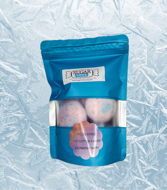 Airy Discs Freeze Dried Cotton Candy Saltwater Taffy