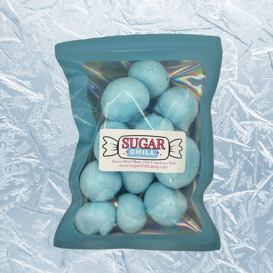 Blue Raspberry Puffed Saltwater Taffy